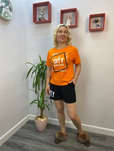 Пижама женская "ТК-3844 К.П" шорты (Дарья)