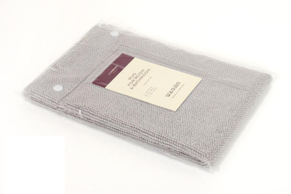 Коврик для ванной 70х120 Luxberry Lux серый Португалия упаковка