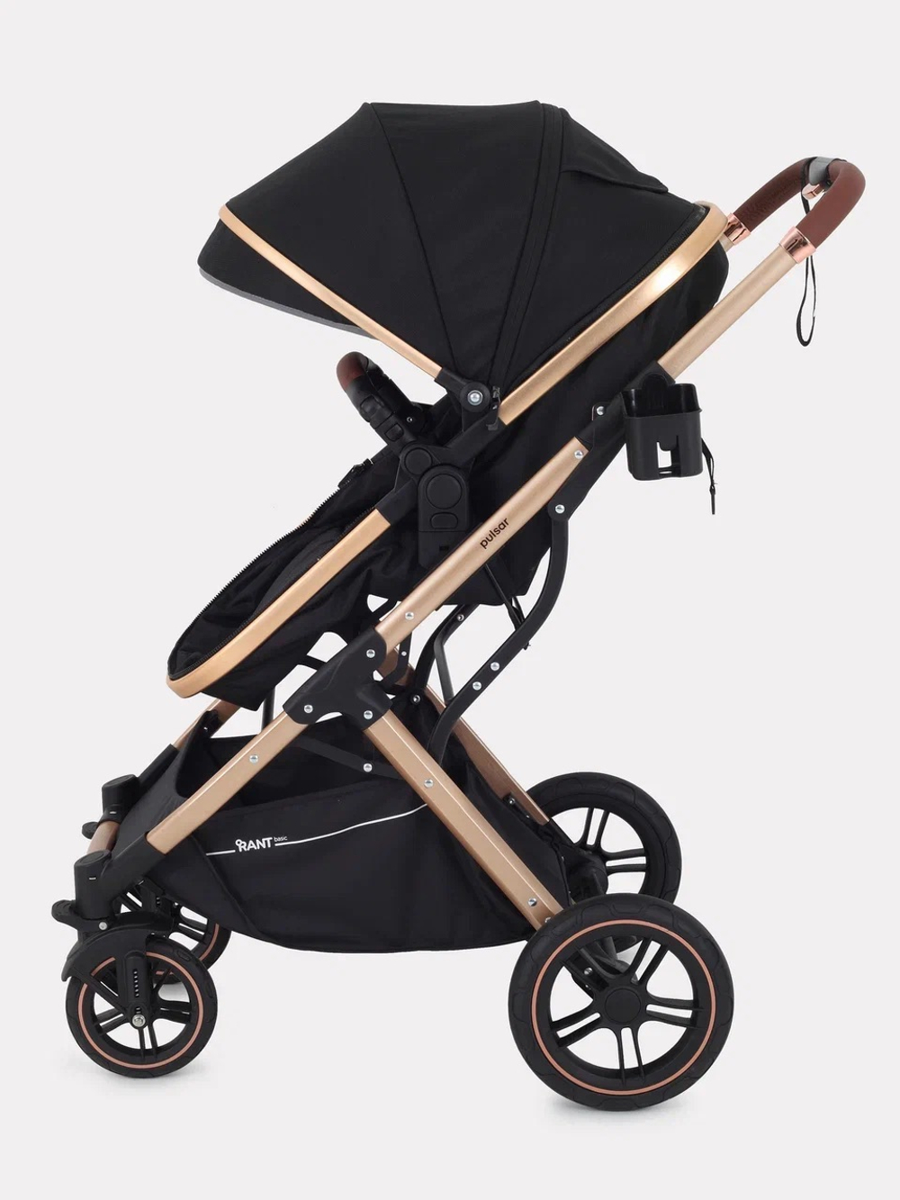 Коляска трансформер Rant Basic Pulsar Gold Black