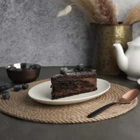 Блюдо овальное 21*15,2 м, h=2см, фарфор "NOBLE" серия "Fine Plus"