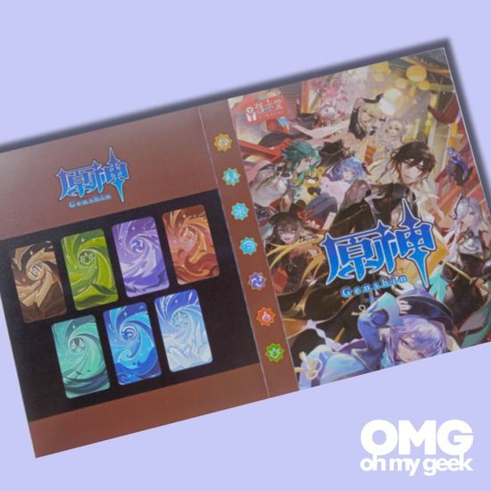 Альбом для хранения карточек Genshin Impact Геншин Ли Юэ