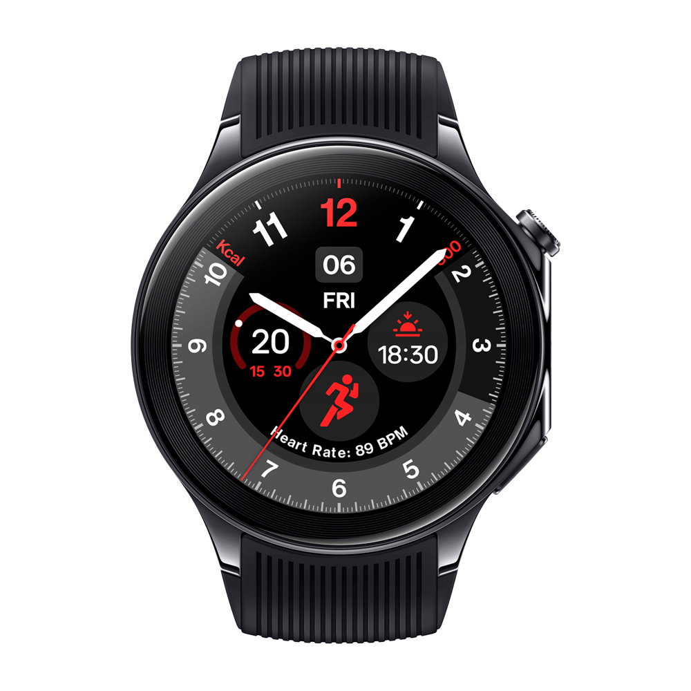 Умные часы OnePlus Watch 2, Wi-Fi, 1.43", Black Steel (Черный)