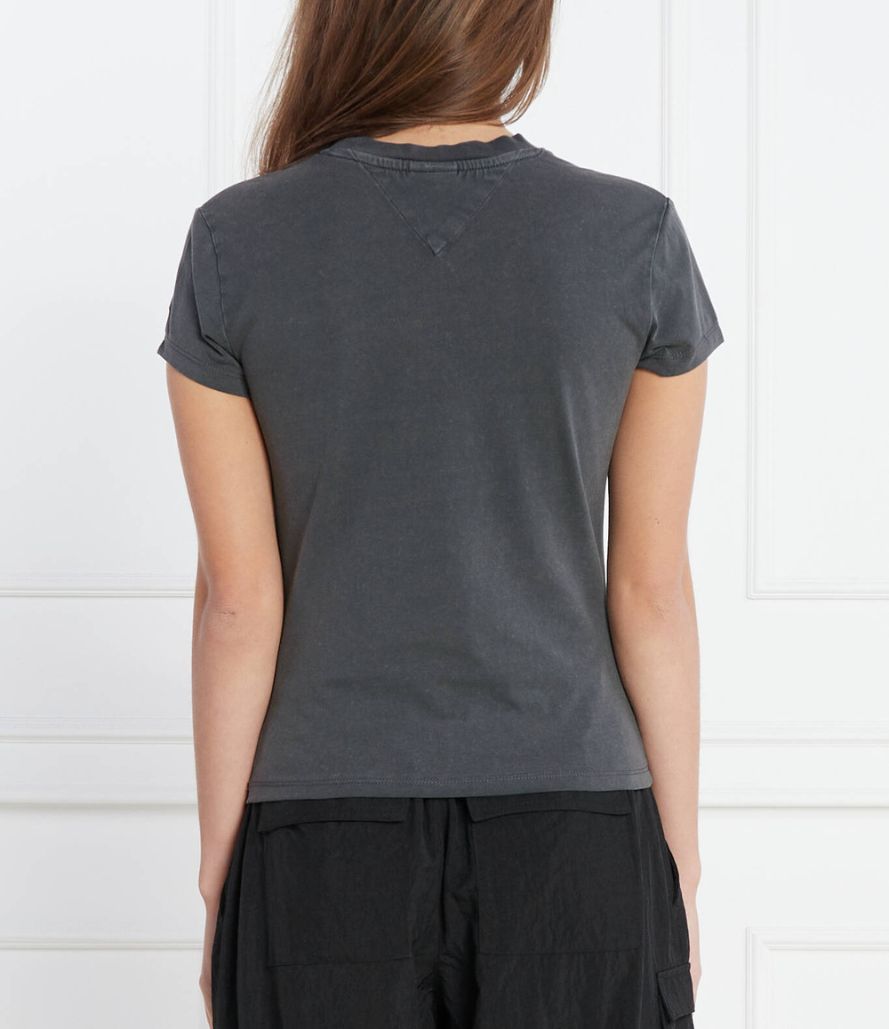 Футболка BBY GRUNGE Tommy Jeans - графитовый(DW0DW17126)