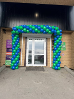 Оформление входной группы на открытие магазина