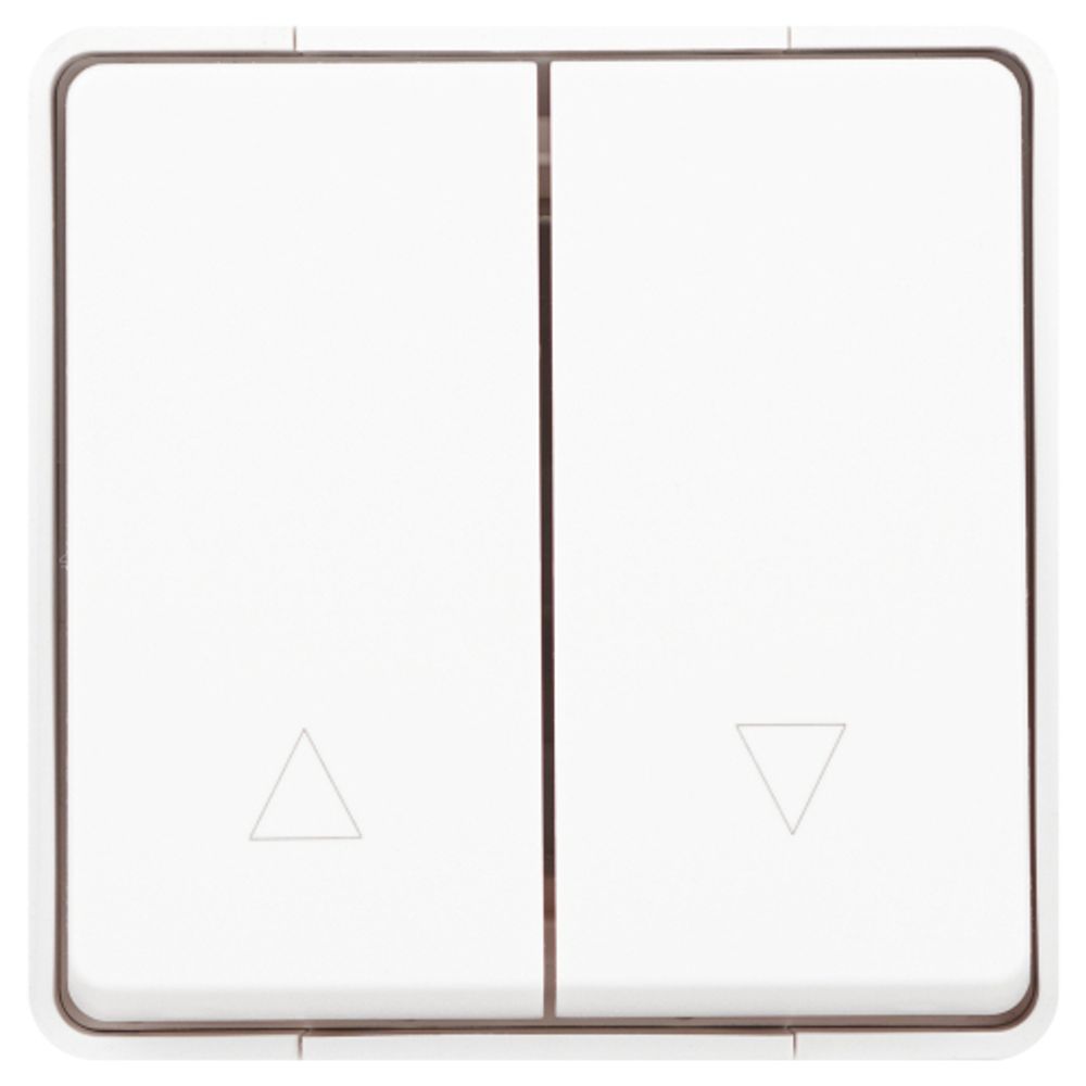 Переключатель ЭРА Эксперт 11-1508-01 для жалюзи кнопочный IP55, 10АХ-250В, ОУ, белый | Эра Эксперт