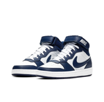 Кроссовки Nike Court Borough Mid 2 GS 'White Signal Blue' CD7782-107