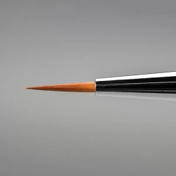 Runail Expert Кисть двусторонняя для моделирования №4 овал, №1/8 тонкая, синтетика №9380