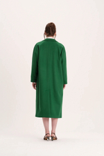 Зелёное пальто