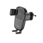 Автомобильный держатель с беспроводной зарядкой Hoco HW1, 013325 Чёрный