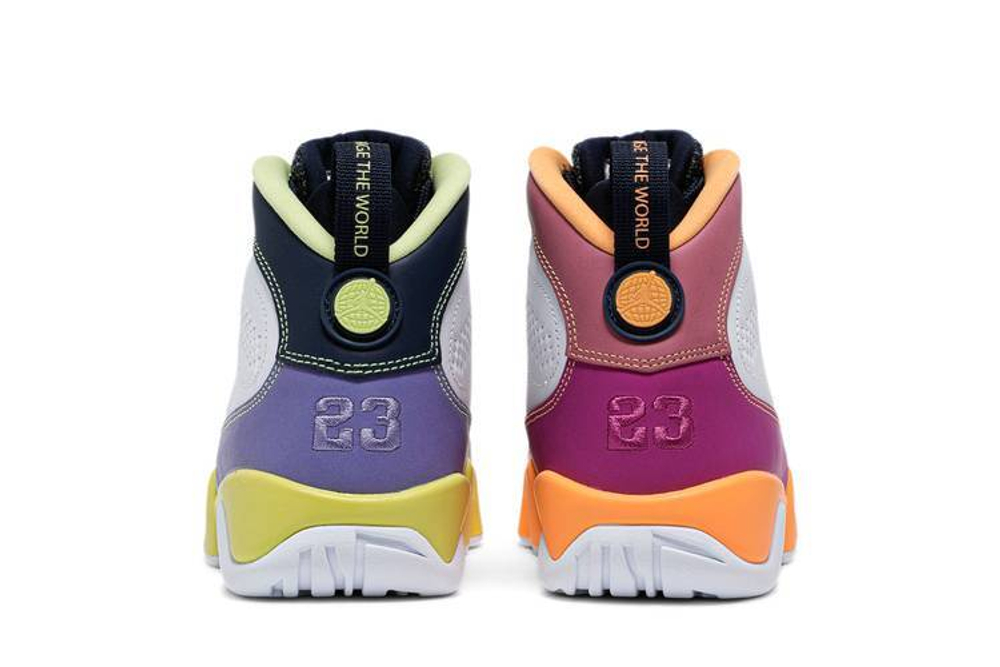 Кроссовки Jordan Air Jordan 9 Change The World (Женская размерная сетка)