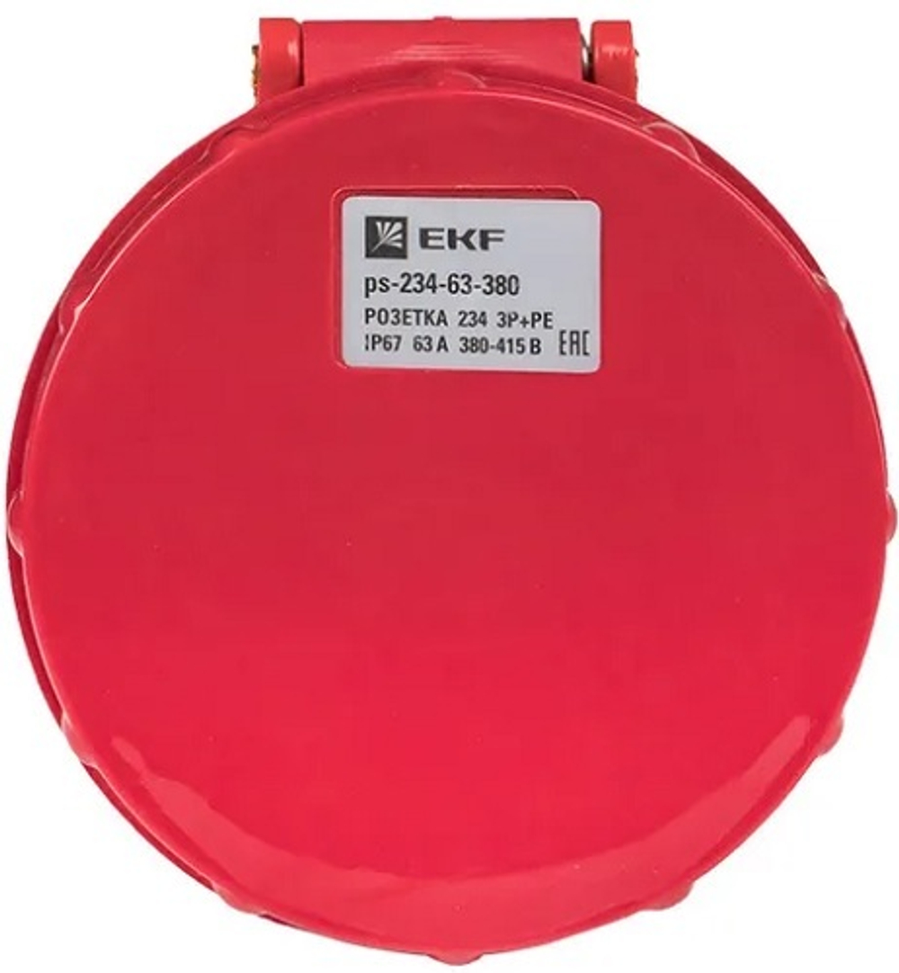 Розетка переносная EKF ps-234-63-380