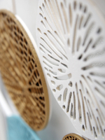 Панно на стену для интерьера "Абстракция" 27*57 см