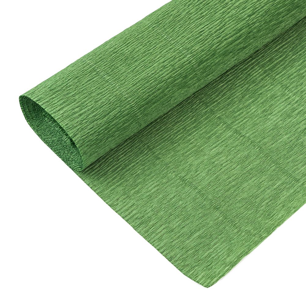 Бумага Гофрированная Светло-зеленый 50см*2,5м