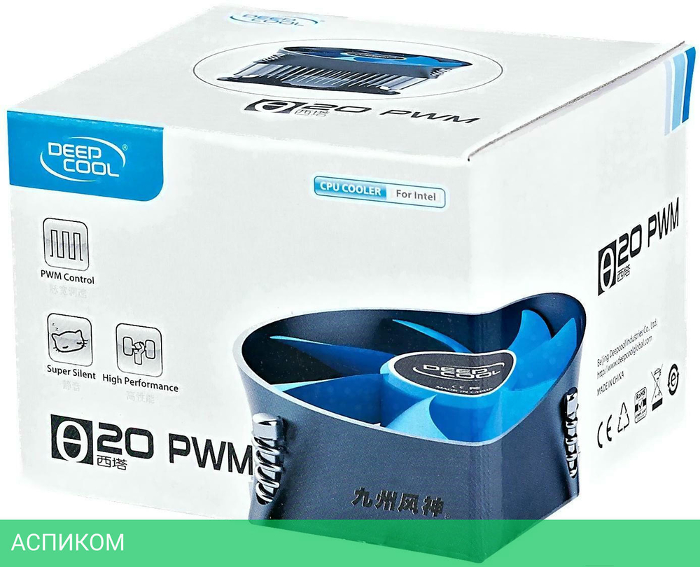 Кулер для процессора DeepCool THETA 20 PWM (DP-ICAS-T20P)