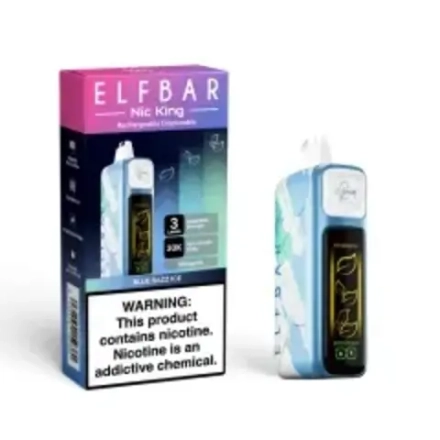 ELF BAR NIC KING 30 - Blue Razz Ice (5%nic)