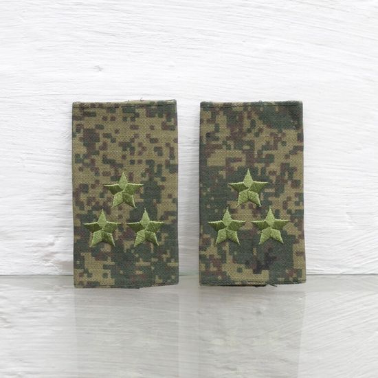 Фальшпогоны "ВКБО (ВКПО)" олив. (Полковник)