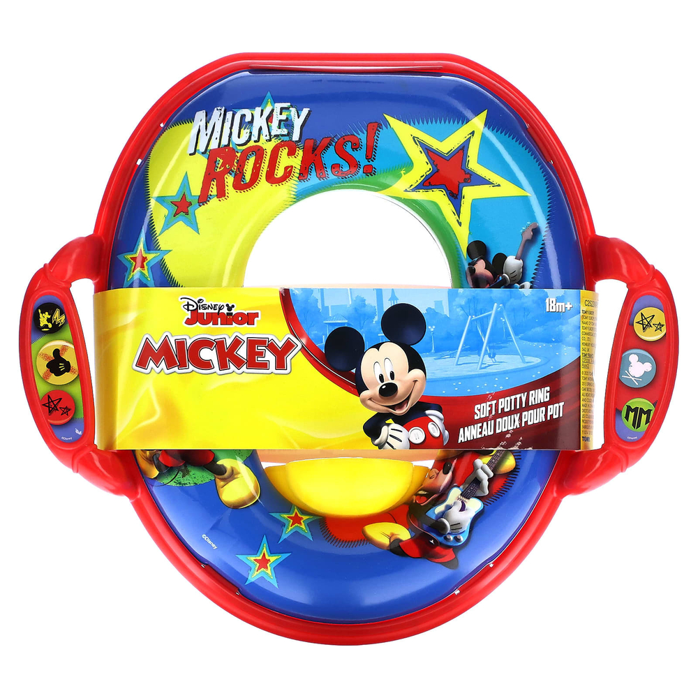 The First Years, мягкое кольцо для горшков, для детей от 18 месяцев, Disney Junior Micki, 1 шт.