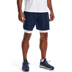 Мужские теннисные шорты Under Armour Woven Graphic Shorts Men - Blue