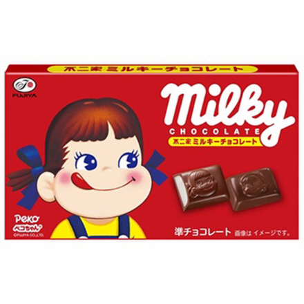 Шоколад молочный Milky Fujiya, 41 г