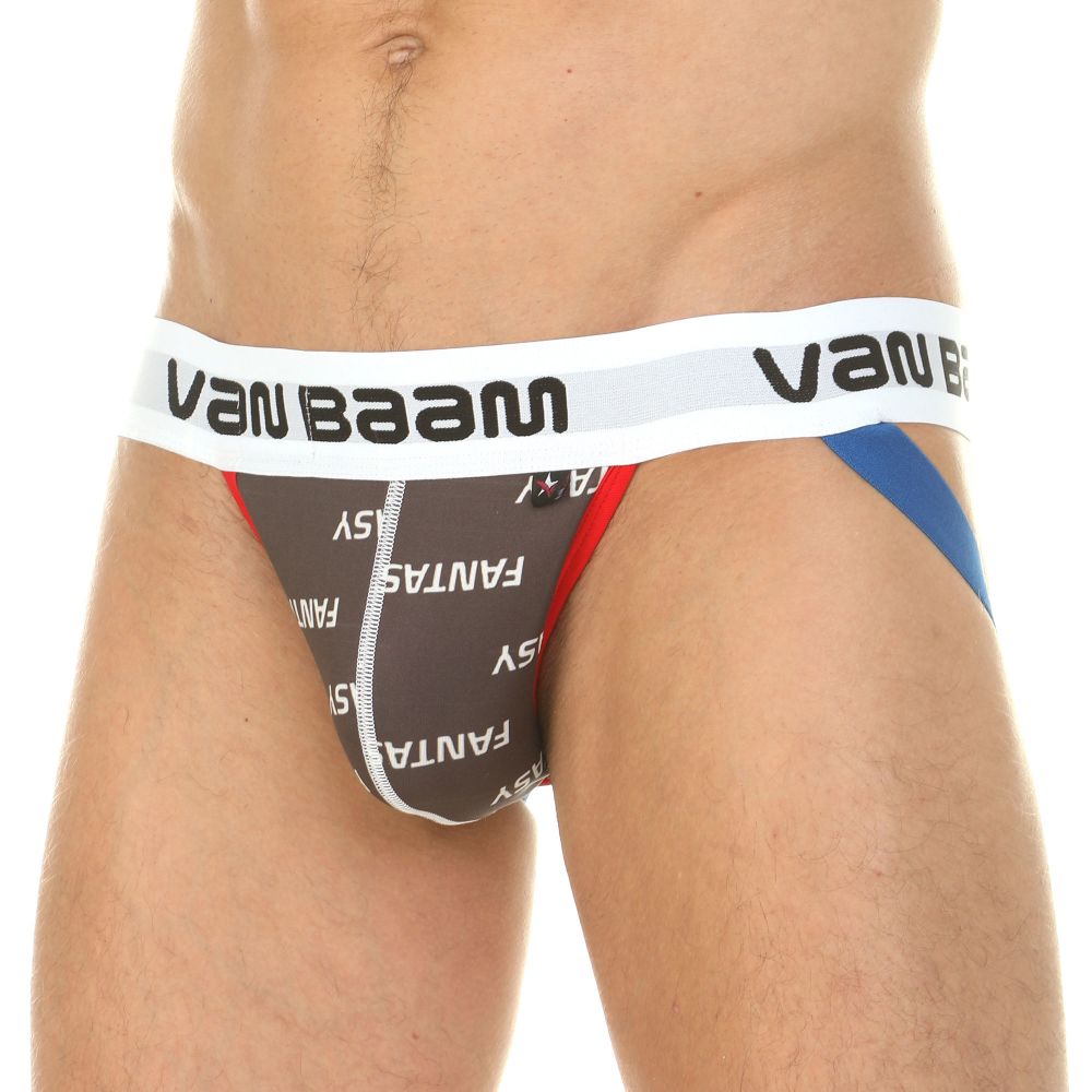 Мужские трусы джоки коричневые Van Baam 39812