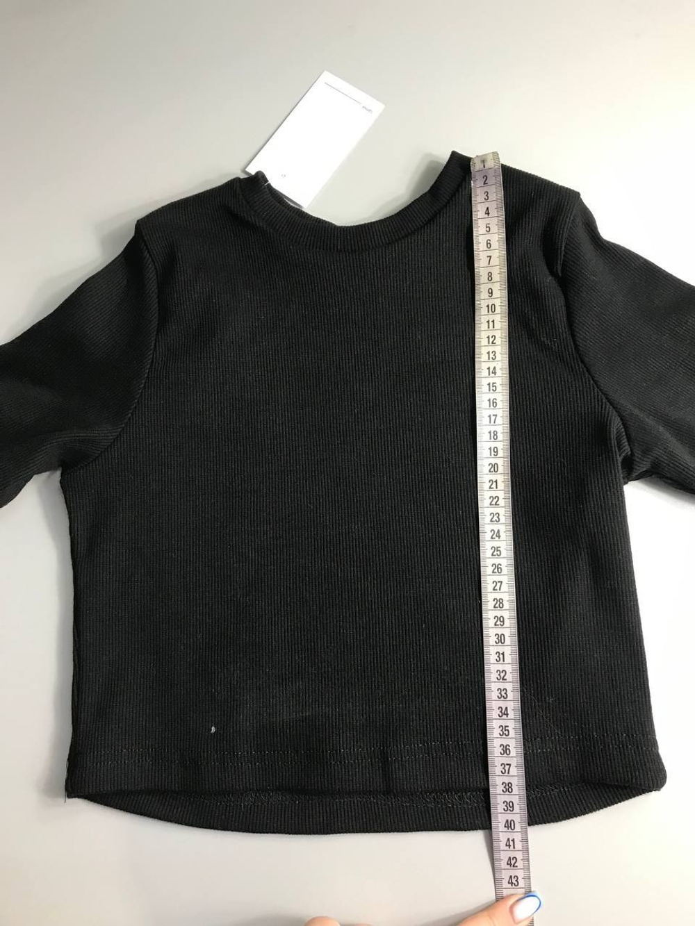 Лонг в рубчик на каждый день, визуально на 42 размер