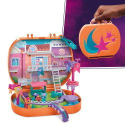My Little Pony - Портативный набор Mini World Magic Creation Maretime Bay + фигурка Солнечного Старскаута / артикул   F3876 F5248  / GTIN 5010994109776