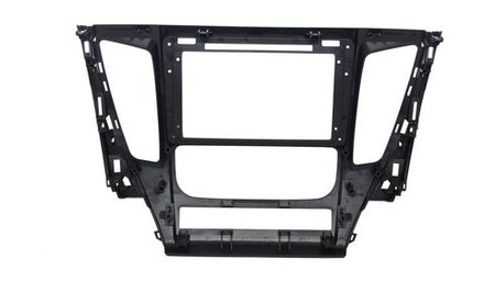 Комплект рамки с разъёмами 9"+can Mitsubishi Pajero Sport 2015-2021 АКПП, климат овальный - Car-Smart 7076