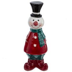 GAEM Фигурка декоративная "Снеговик", L3,5 W3,5 H9,5 см, 3в.