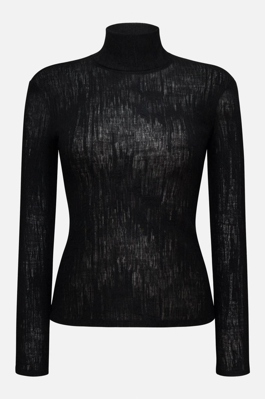 Водолазка из фактурной шерсти