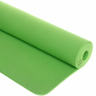 Коврик для йоги 6 мм 173х61 см «Умиротворение» EVA, зелёный