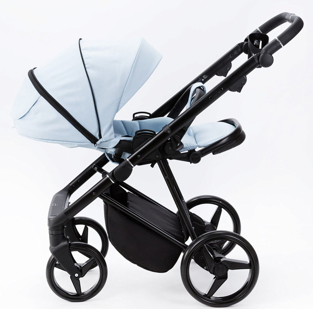 Детская коляска Adamex Quantum 2 в 1 Q-TK25 (ГОЛУБОЙ)