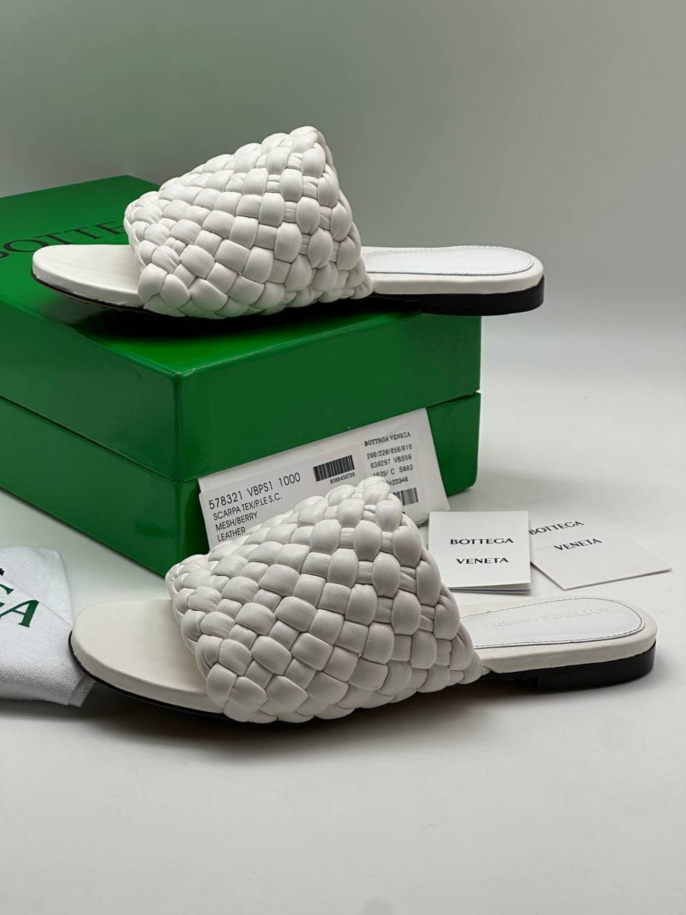 Шлепанцы Bottega Veneta