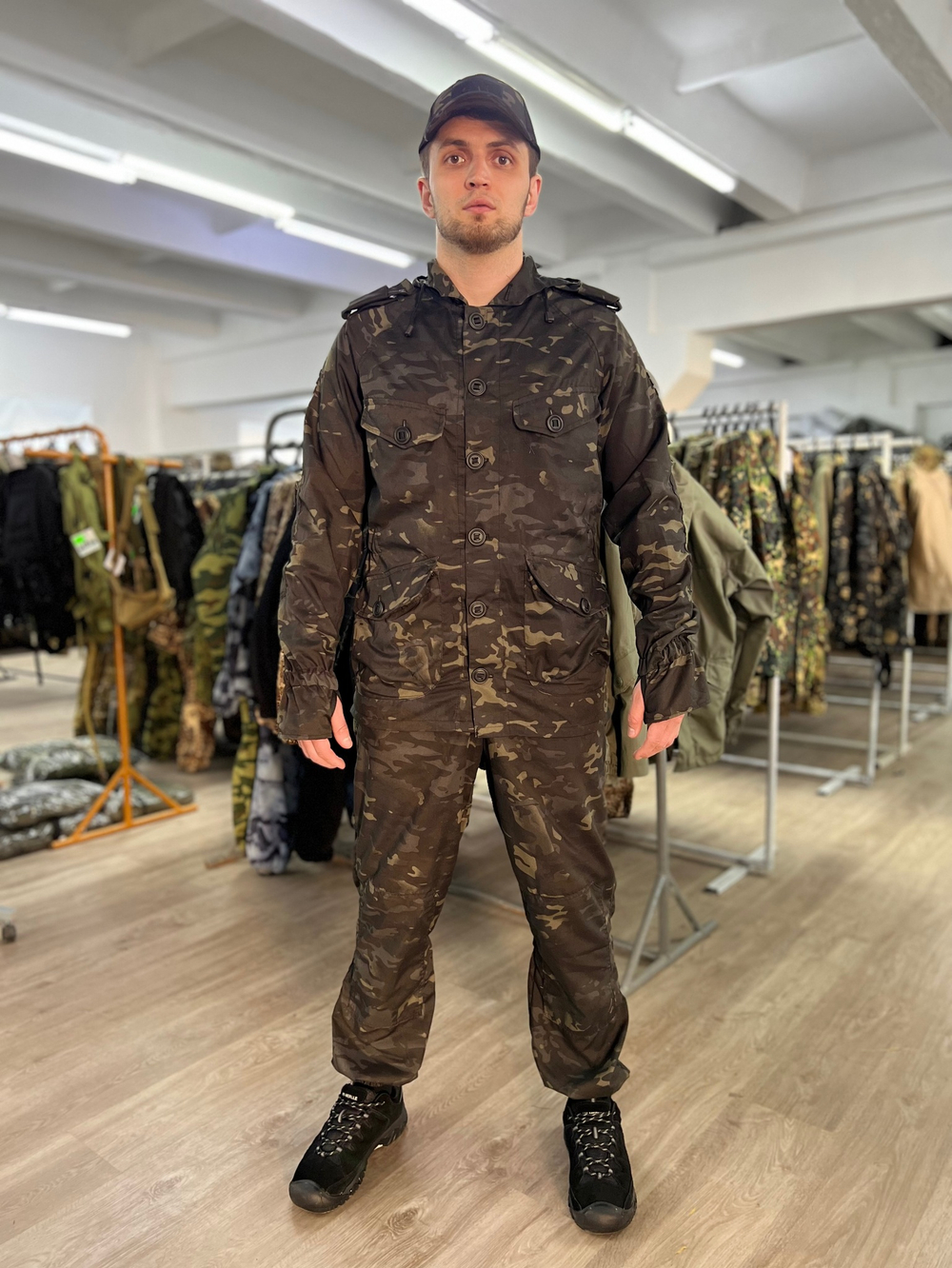 Костюм маскировочный Сумрак / весна-лето / черный мультикам