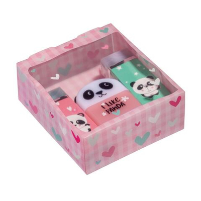 Набор подарочный канцелярский BV "Панды" 3 предм