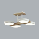 8030/72CL LEDIO LN26 345 белый, дерево/металл/акрил Потолочный светильник LED 72W 3000/4000/6000К 220V PLATO