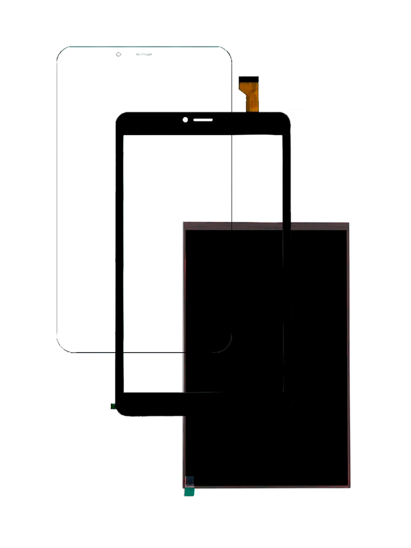 Комплект дисплей, тачскрин пленка для BQ 8077L EXION PLUS 4G