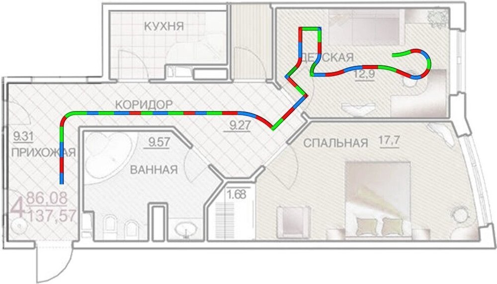 Walkedges наборы (бордюры для прогулок) 20 м.