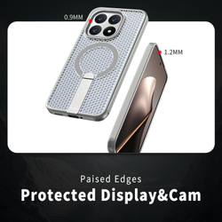 Прозрачный чехол Mesh Pro Magnetic Case для Xiaomi 15T