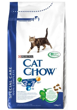 CAT CHOW FELINE сух д/кошек 3в1  15кг