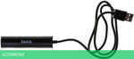 USB-хаб Buro BU-HUB4-0.5R-U2.0 черный
