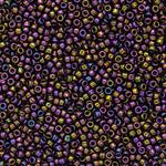 Японский бисер TOHO Round 15/0 (№85), металлизированный, непрозрачный глянцевый