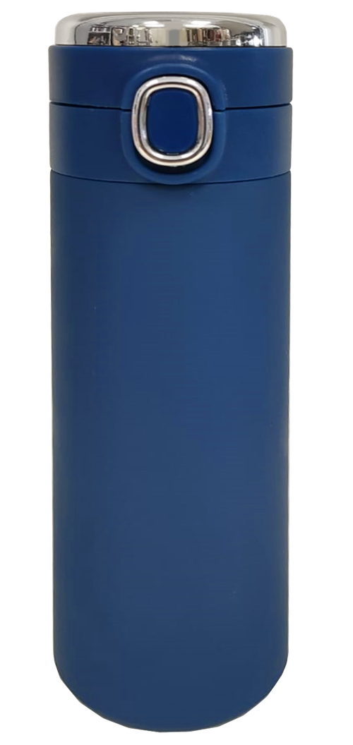 Термокружка с LED-дисплеем, синий