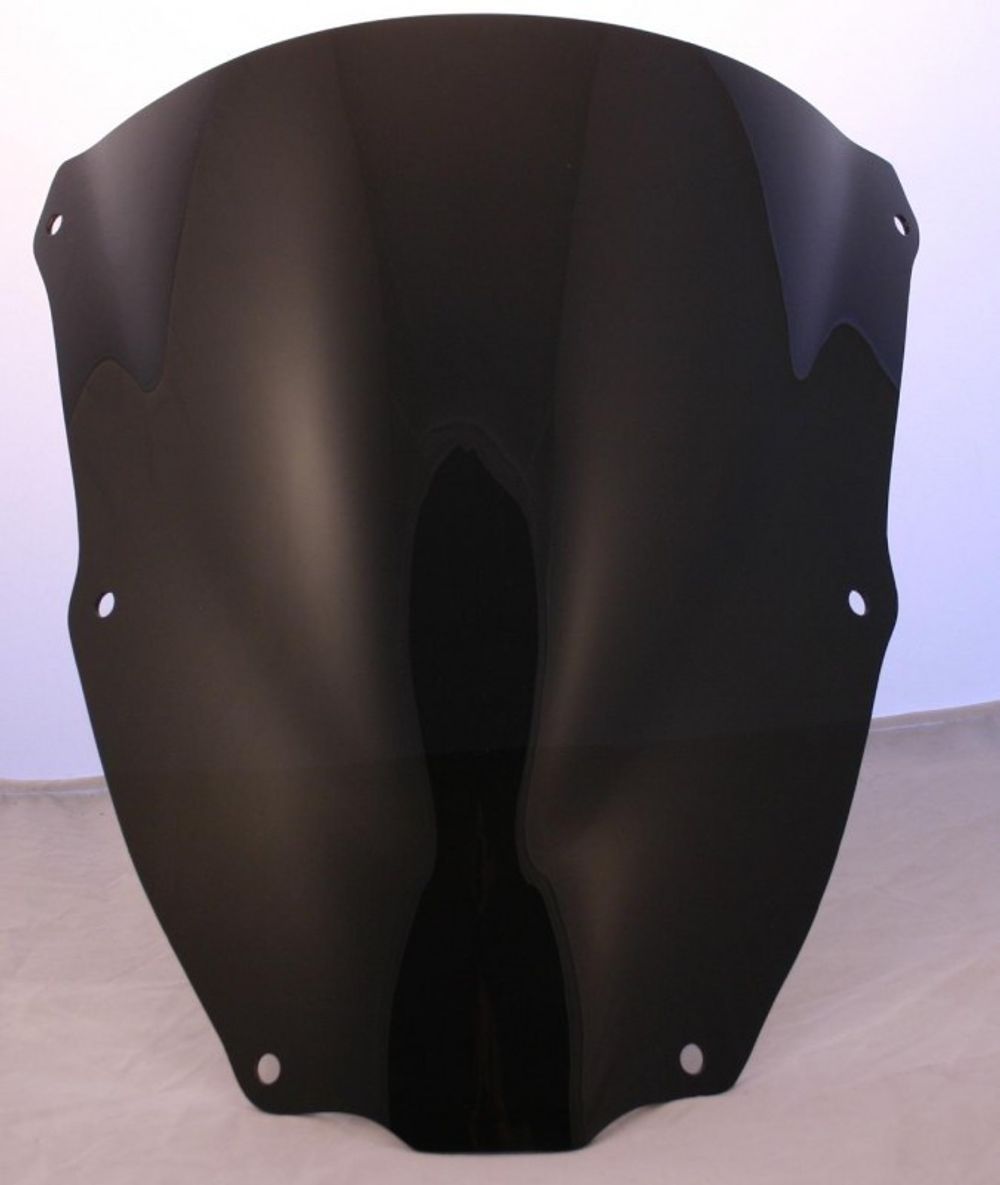 Ветровое стекло для мотоцикла Kawasaki ZX-6R 00-02 DoubleBubble Черное