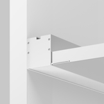 Алюминиевый профиль Maytoni встраиваемый скрытого монтажа 59x59 (Серебро, 2 м), ALM-5959-S-2M 636014