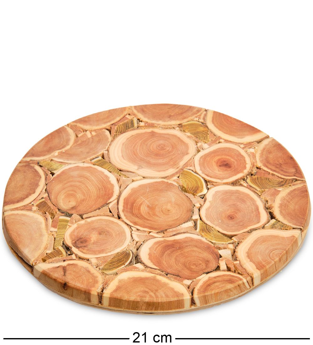 Народные промыслы ДР-504/1 Подставка под горячее, круглая 21х21