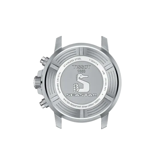 Tissot T120.417.17.041.00 мужские часы Tissot Seastar 1000 Chronograph back side