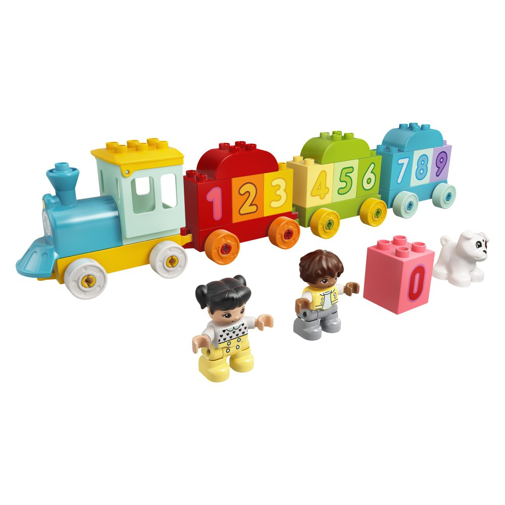 LEGO DUPLO My First - Поезд с цифрами - обучение счету 10954