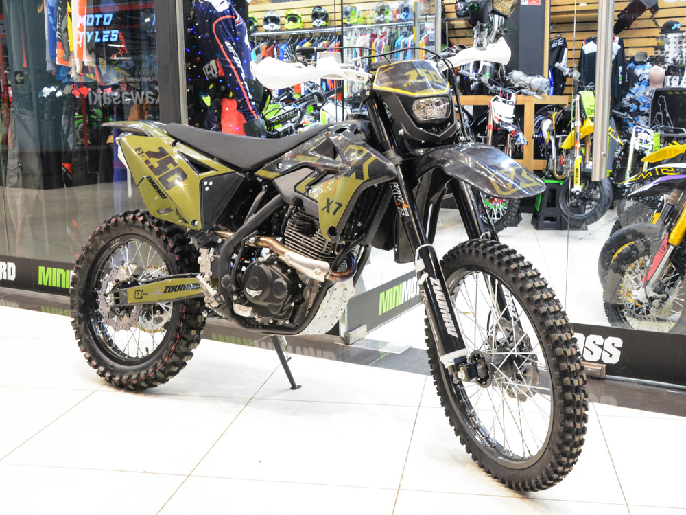 Мотоцикл кроссовый Zuumav FXR 250CC Camo 21/18