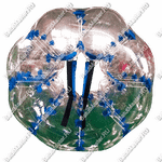 Бампербол ТПУ, диаметр 1,8 м, с синими держателями