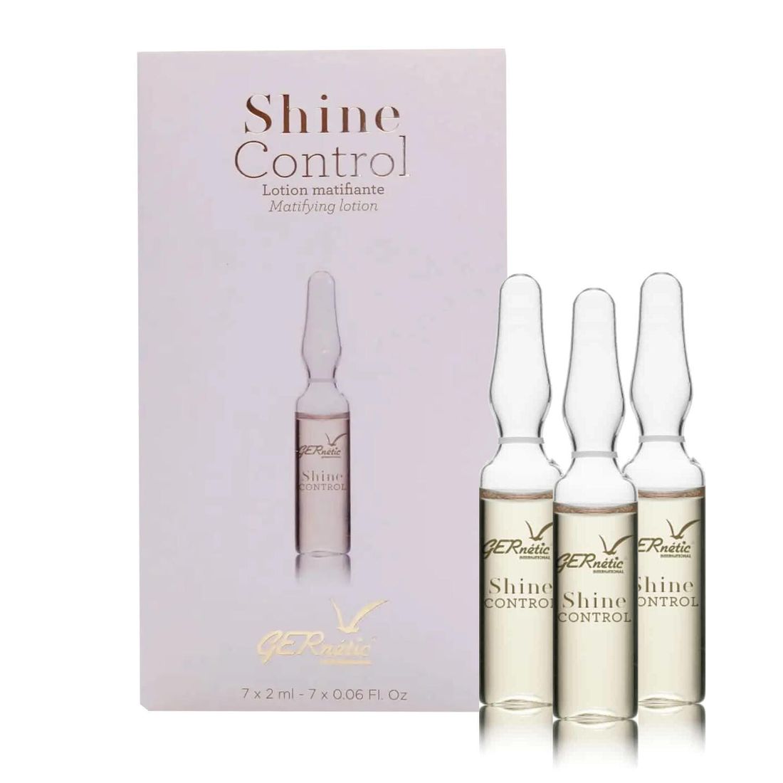 Матирующий лосьон для жирной и комбинированной кожи Gernetic SHINE CONTROL 7x2 мл